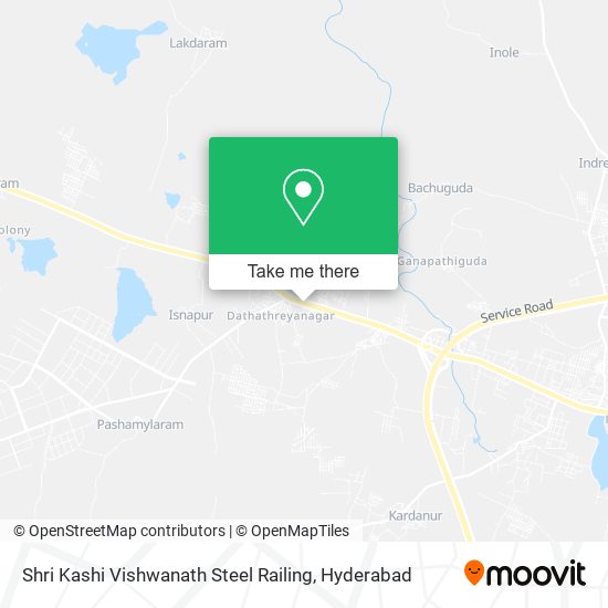 Shri Kashi Vishwanath Steel Railing map