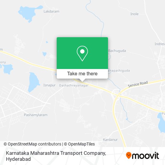 Karnataka Maharashtra Transport Company map