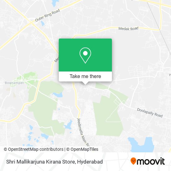 Shri Mallikarjuna Kirana Store map