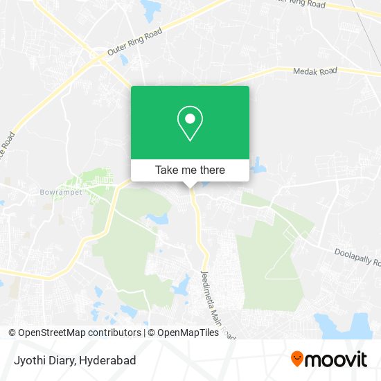 Jyothi Diary map