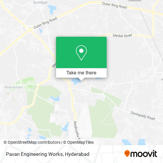 Pavan Engineering Works map