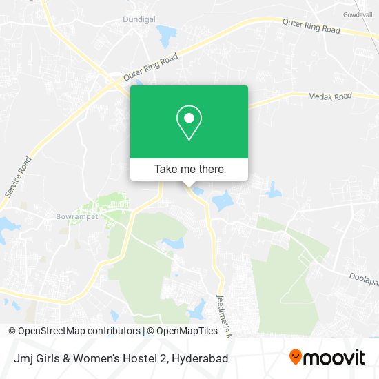 Jmj Girls & Women's Hostel 2 map