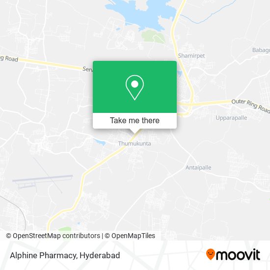 Alphine Pharmacy map