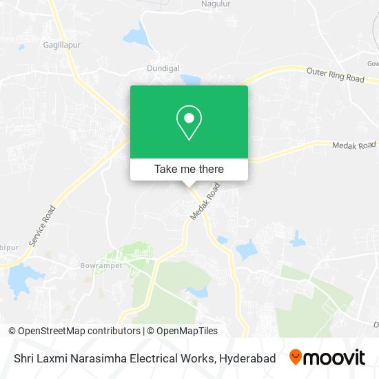 Shri Laxmi Narasimha Electrical Works map