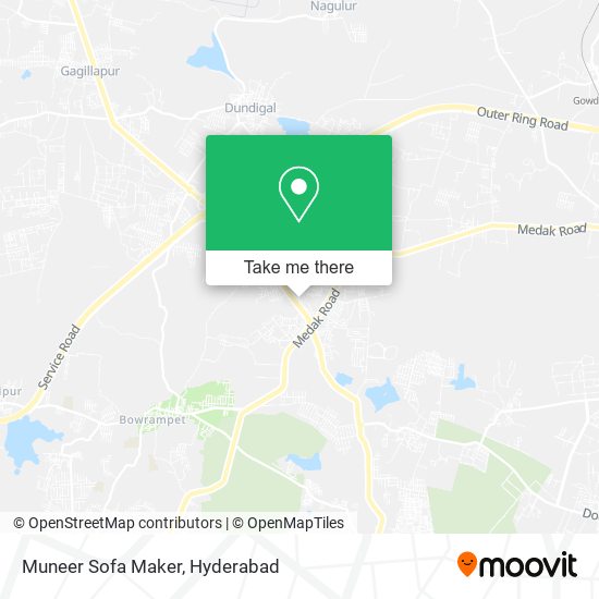 Muneer Sofa Maker map