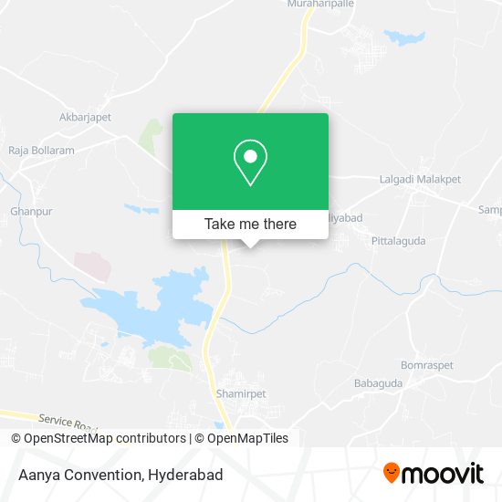 Aanya Convention map