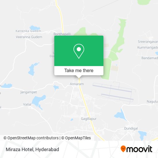 Miraza Hotel map