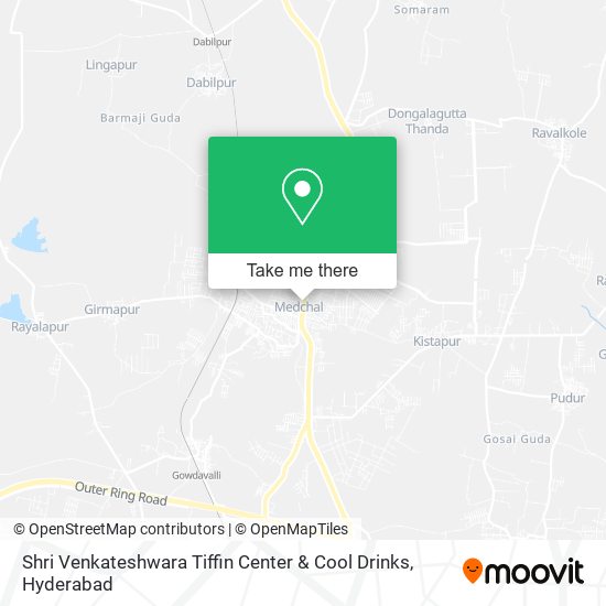 Shri Venkateshwara Tiffin Center & Cool Drinks map