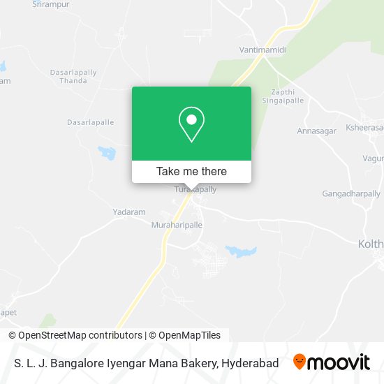 S. L. J. Bangalore Iyengar Mana Bakery map