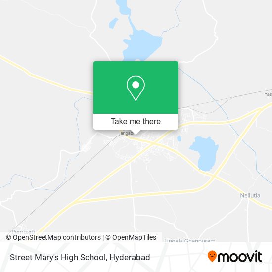 Street Mary's High School map