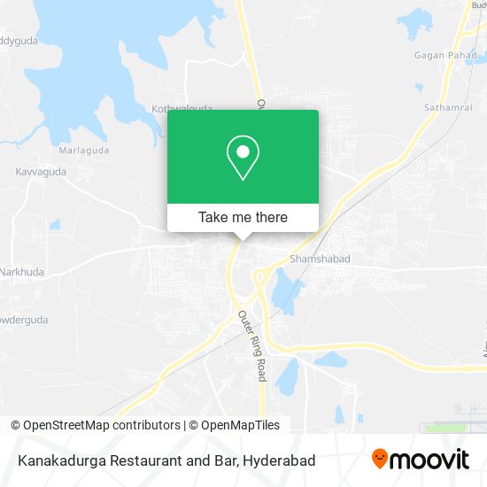 Kanakadurga Restaurant and Bar map