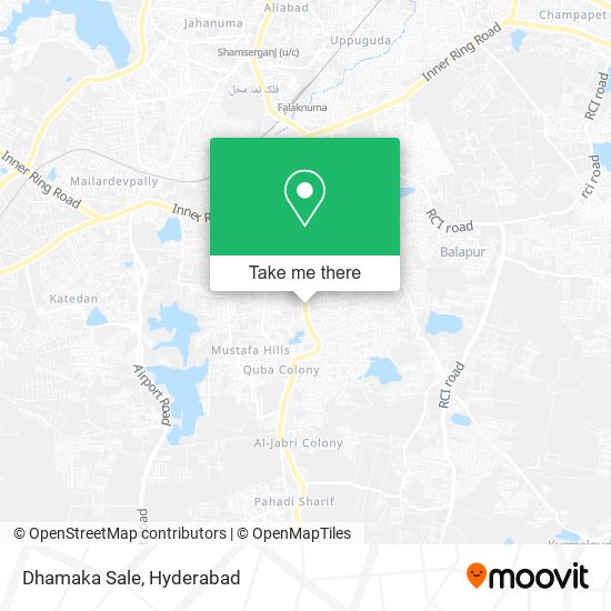 Dhamaka Sale map