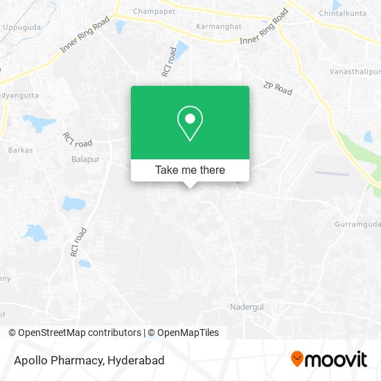 Apollo Pharmacy map