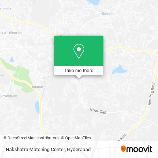 Nakshatra Matching Center map