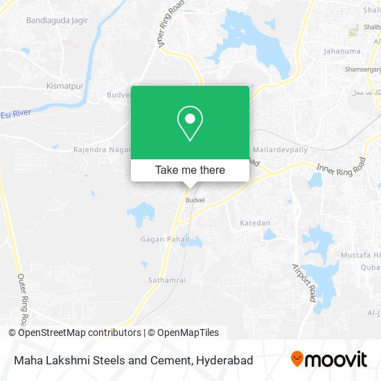 Maha Lakshmi Steels and Cement map