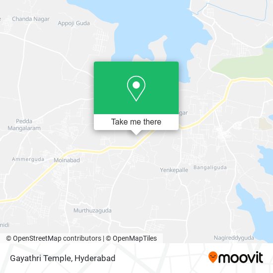 Gayathri Temple map