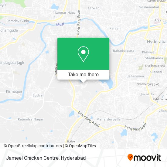 Jameel Chicken Centre map