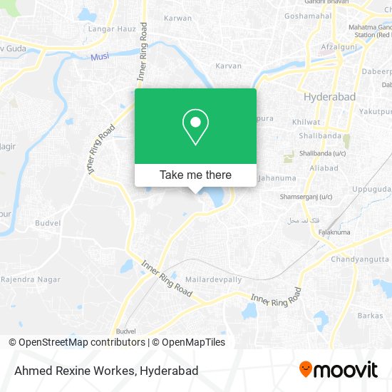 Ahmed Rexine Workes map