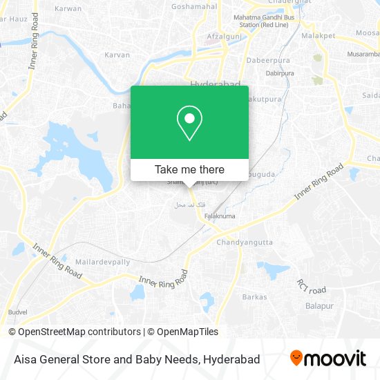 Aisa General Store and Baby Needs map