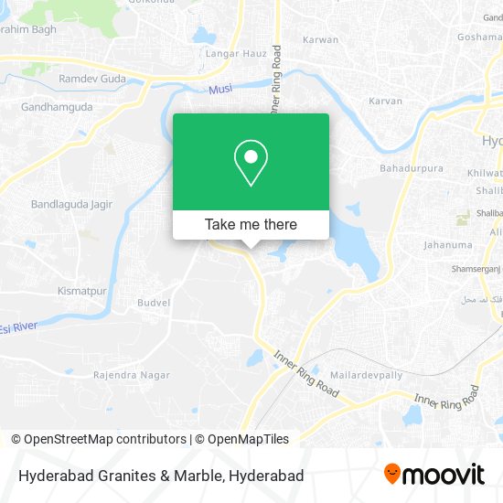 Hyderabad Granites & Marble map