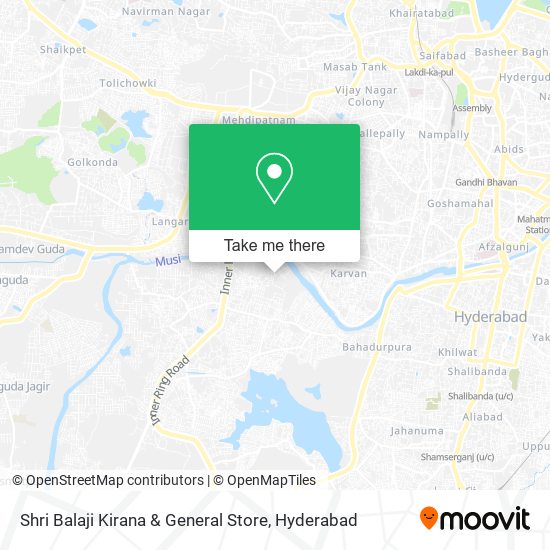 Shri Balaji Kirana & General Store map