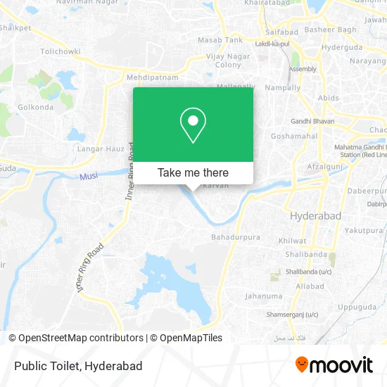 Public Toilet map