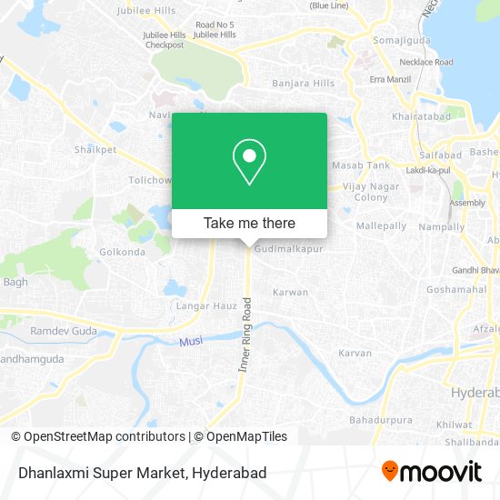 Dhanlaxmi Super Market map