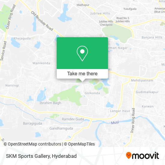 SKM Sports Gallery map