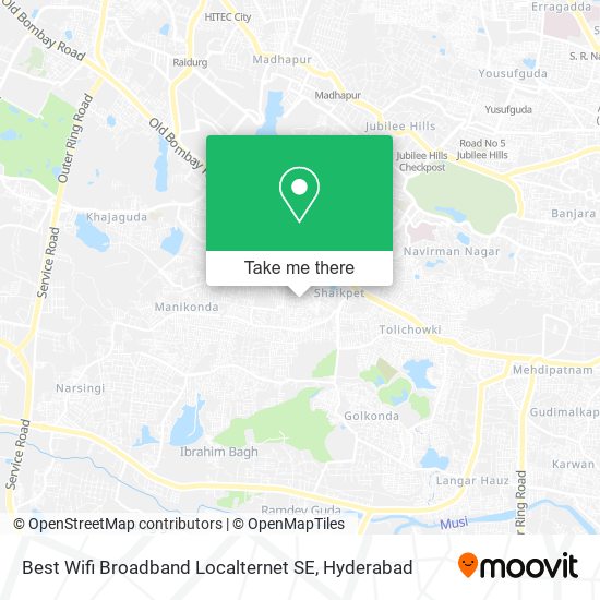 Best Wifi Broadband Localternet SE map