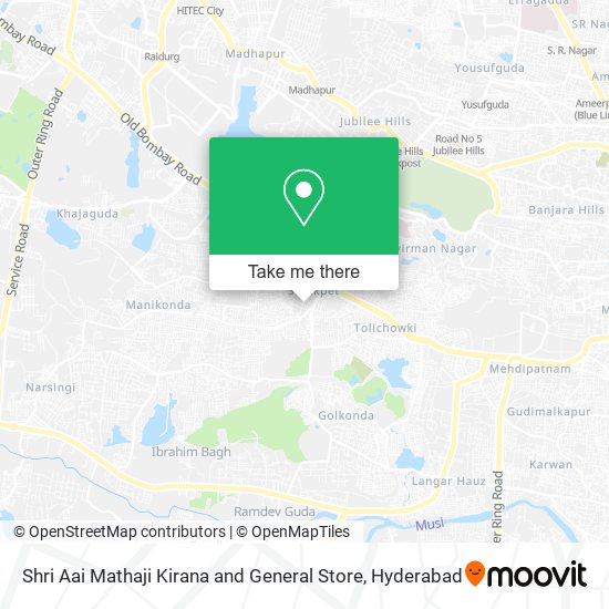 Shri Aai Mathaji Kirana and General Store map