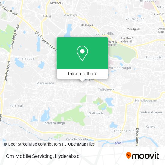 Om Mobile Servicing map