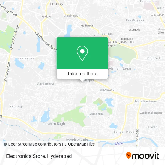 Electronics Store map