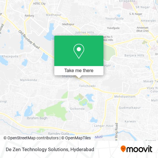 De Zen Technology Solutions map