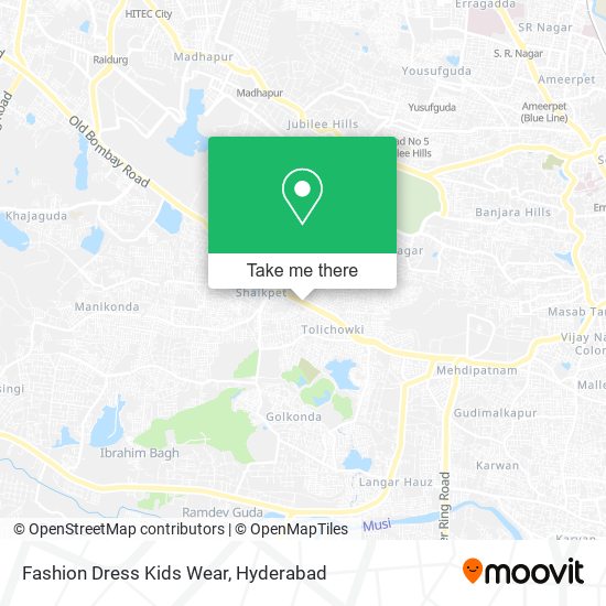 Fashion Dress Kids Wear map