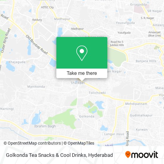 Golkonda Tea Snacks & Cool Drinks map