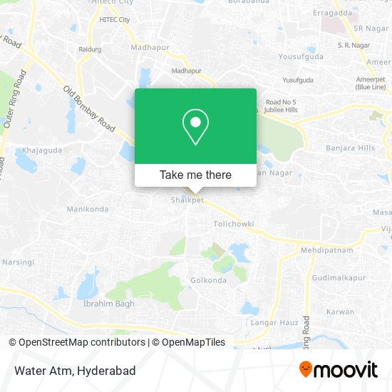 Water Atm map