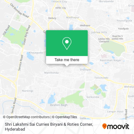 Shri Lakshmi Sai Curries Biryani & Roties Corner map