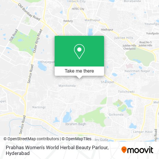 Prabhas Women's World Herbal Beauty Parlour map