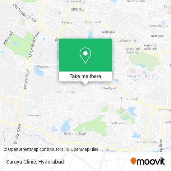 Sarayu Clinic map