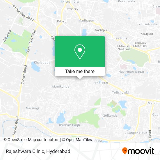 Rajeshwara Clinic map