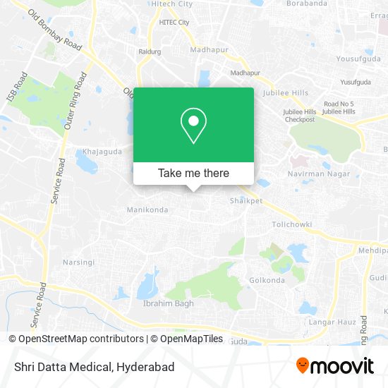 Shri Datta Medical map