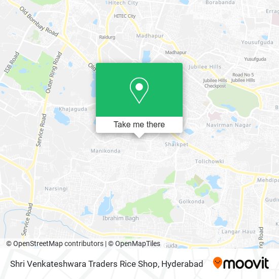 Shri Venkateshwara Traders Rice Shop map