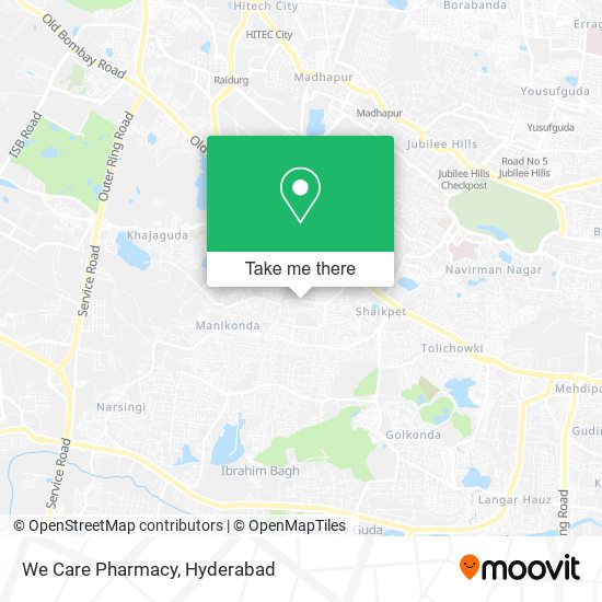 We Care Pharmacy map