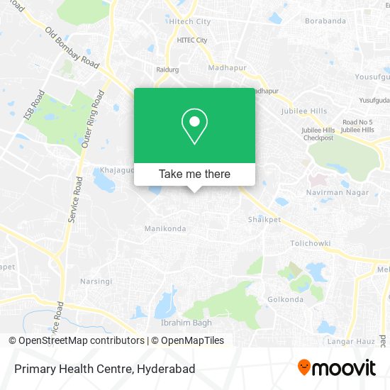 Primary Health Centre map