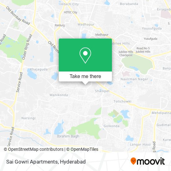 Sai Gowri Apartments map