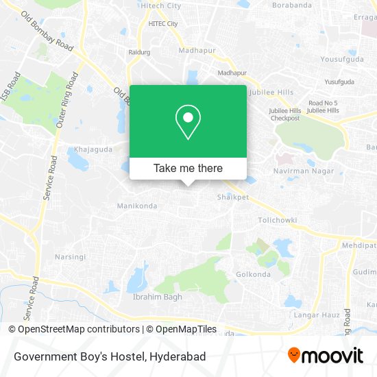 Government Boy's Hostel map