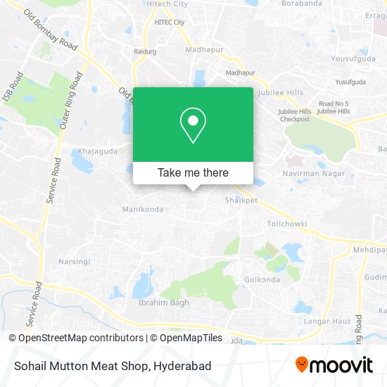 Sohail Mutton Meat Shop map