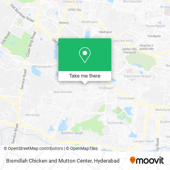 Bismillah Chicken and Mutton Center map