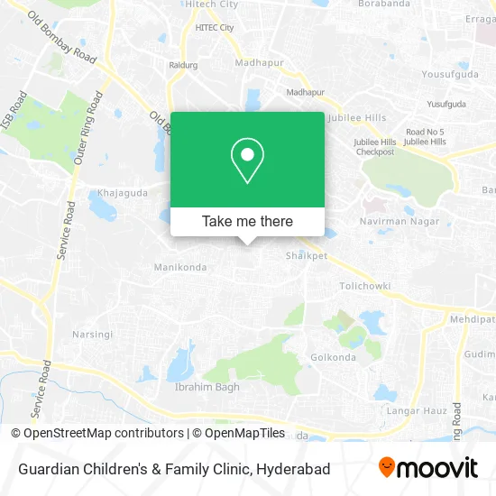Guardian Children's & Family Clinic map