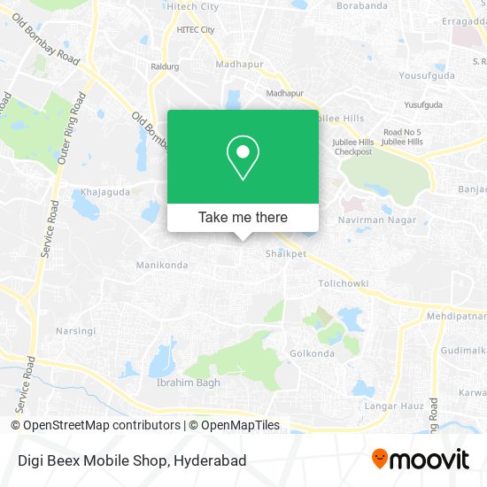 Digi Beex Mobile Shop map